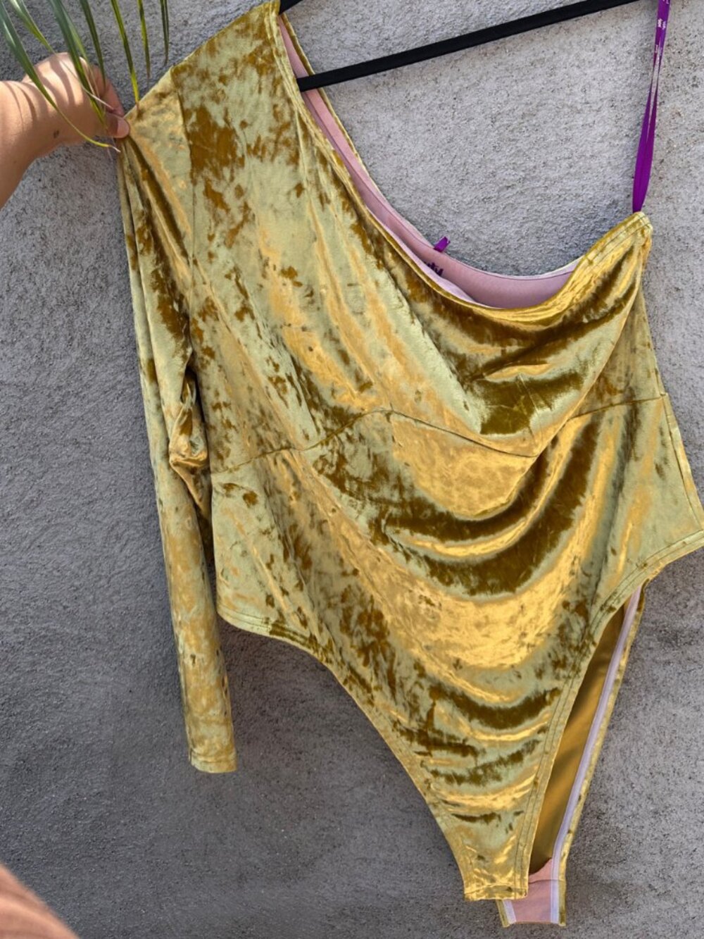 Yitty One Shoulder Bodysuit 3X